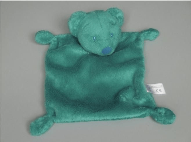 Doudou Ours Kiabi Bleu Turquoise Vert Petrole Simba Toys Benelux


