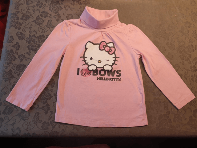 Tee-shirt sous-pull Hello Kitty 6 ans