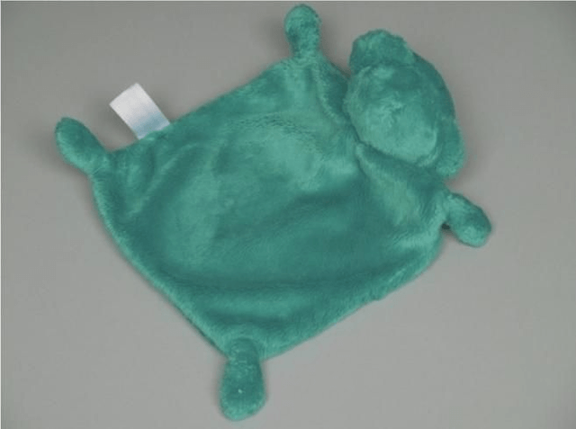 Doudou Ours Kiabi Bleu Turquoise Vert Petrole Simba Toys Benelux

