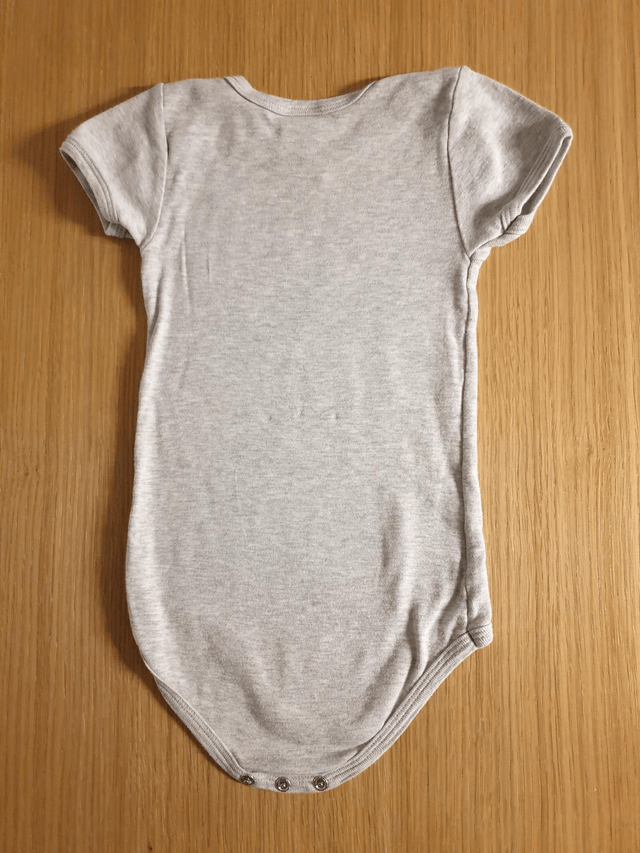 Body Petit Bateau 3 ans gris
