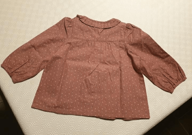 Blouse à col Cyrillus 18 mois