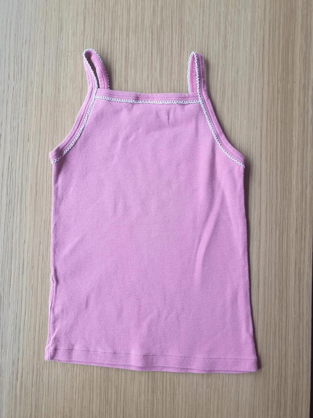 Tee-shirt débardeur maillot de corps Petit Bateau 6 ans